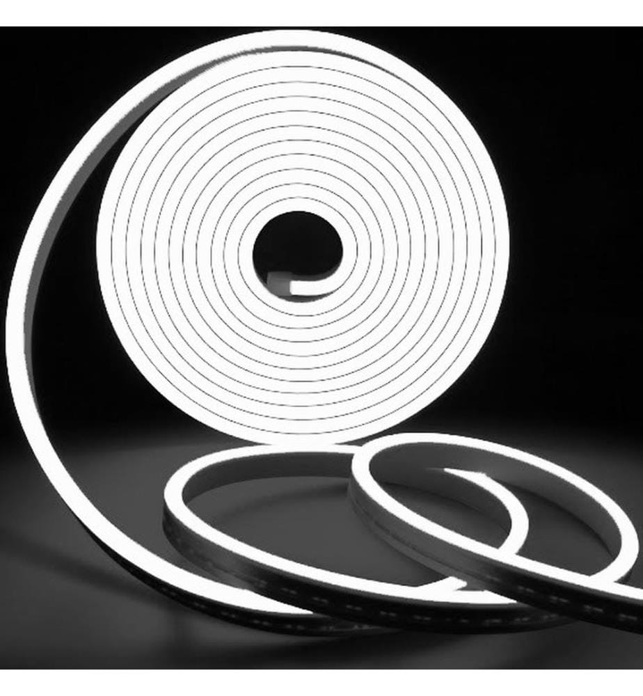 Dekorative LED-Wandbeleuchtung, Weiss, flexible Neonstreifen