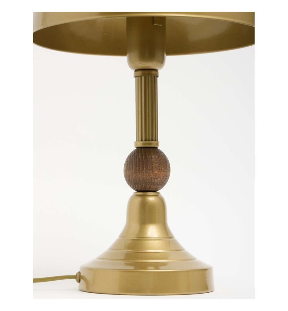 Tischlampe, Antiquität, Metallkorpus