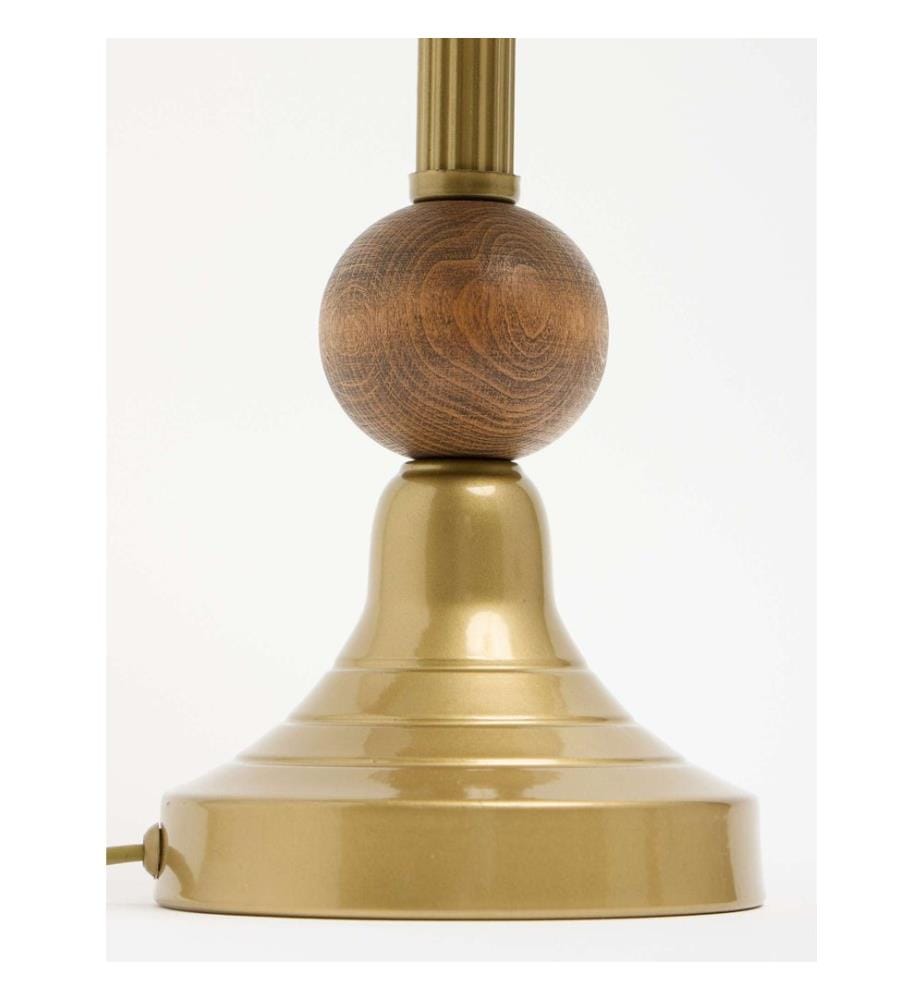Tischlampe, Antiquität, Metallkorpus