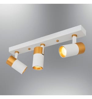Éclairage décoratif à LED, blanc, boîtier métallique