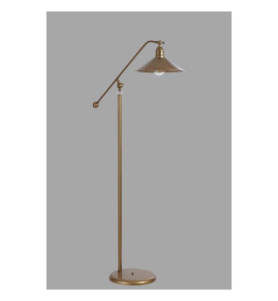 Lampadaire, or, boîtier métallique