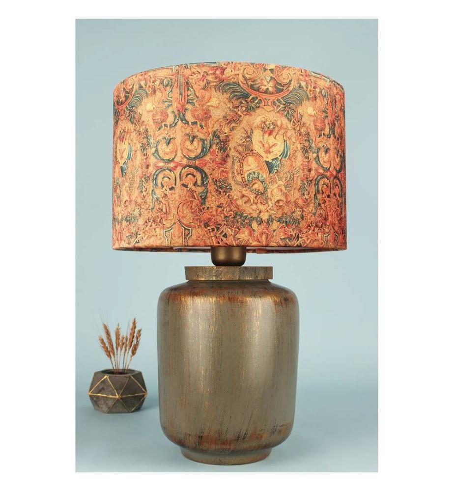 Table Lamp, Multicolor, CERAMIC BODY
