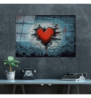 Quadro decorativo in vetro temperato, multicolore, 100% VETRO TEMPERATO