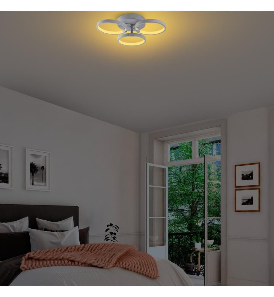 Lustre, Nardo Grey, corps en métal, socle en métal
