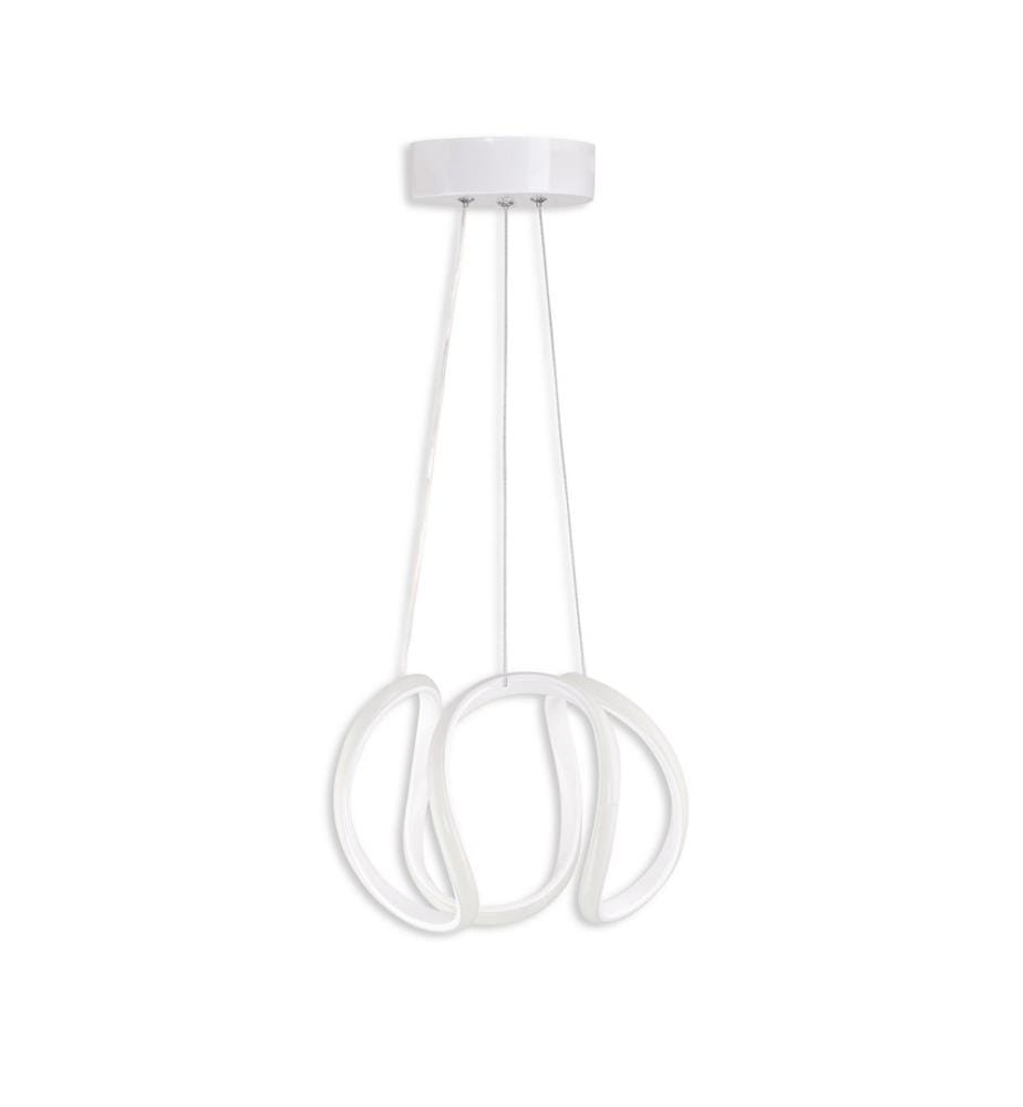 Lustre, blanc, corps en Aliminium