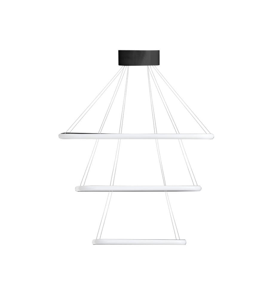 Lustre, Noir, Corps en Aliminium