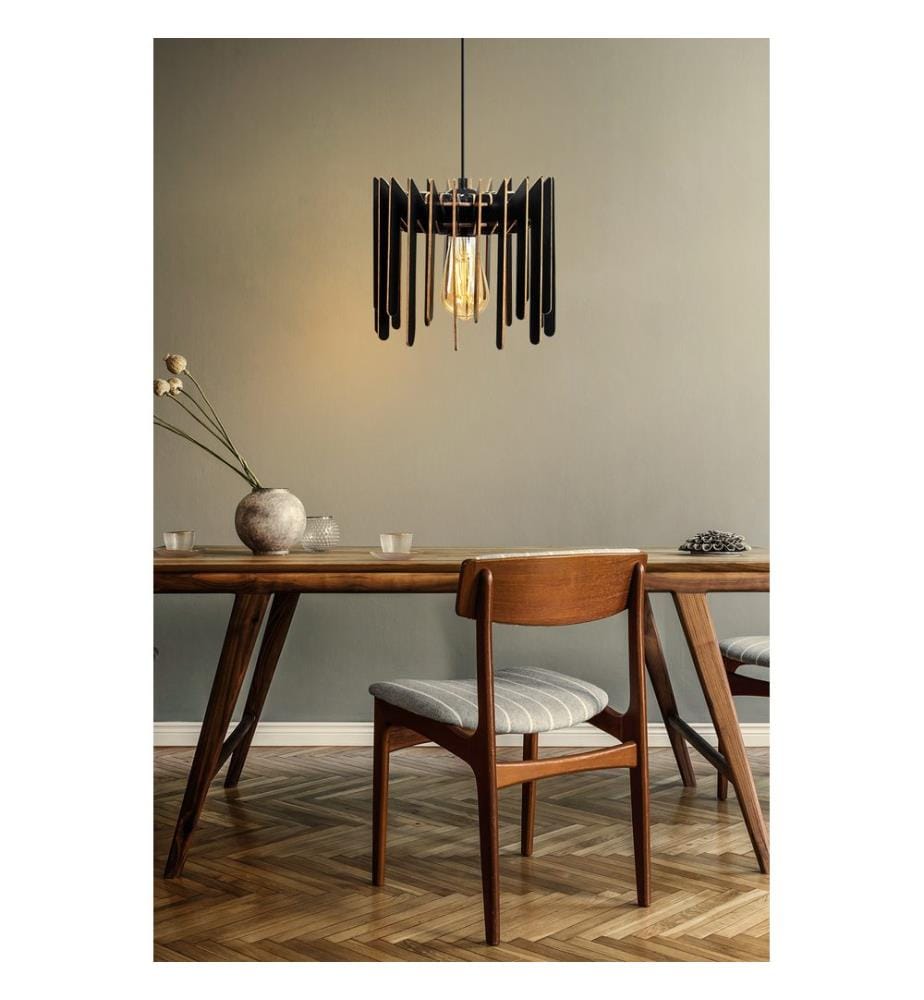 Lustre, Noir, MDF Body