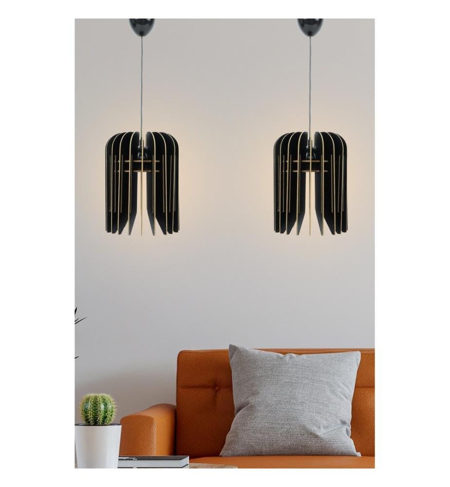 Lustre, Noir, MDF Body