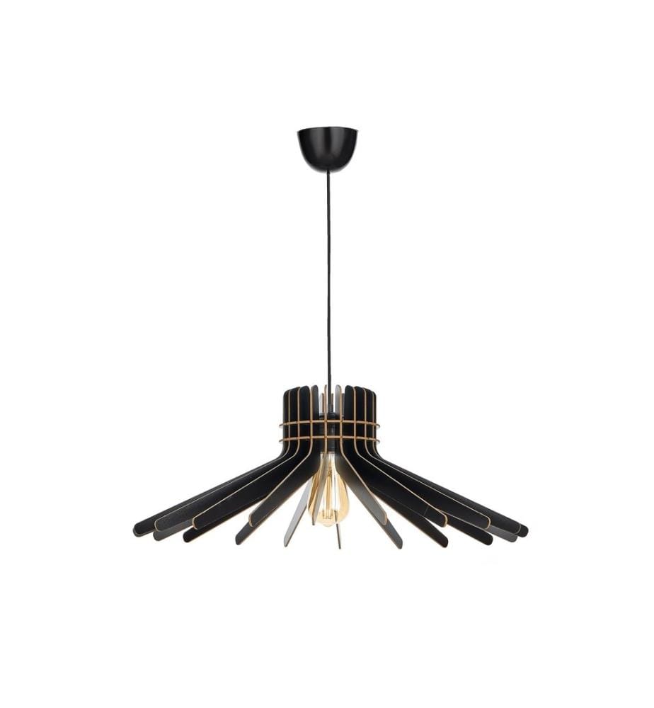 Lustre, Noir, Corps en MDF
