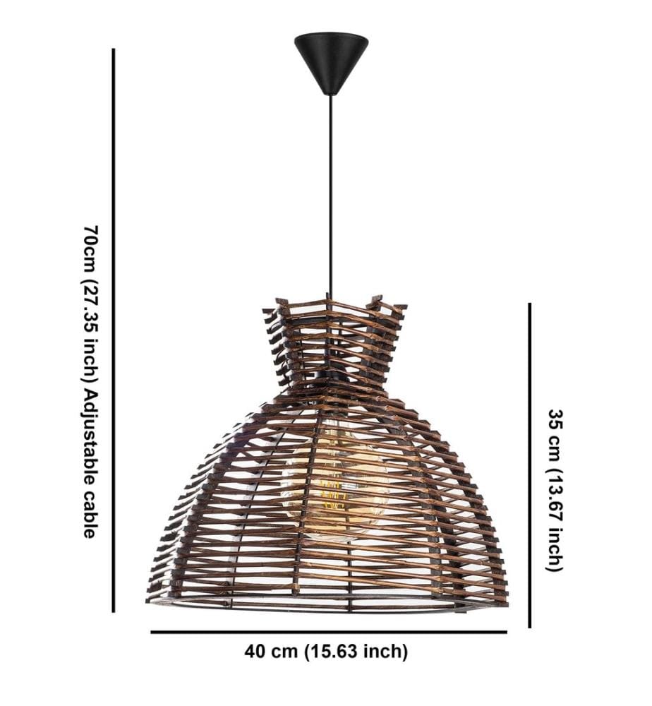 Lustre, Antiquation, Corps en bois