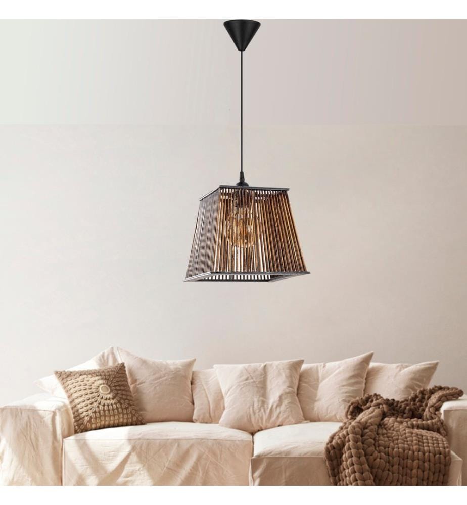 Lustre, Antiquation, Corps en bois