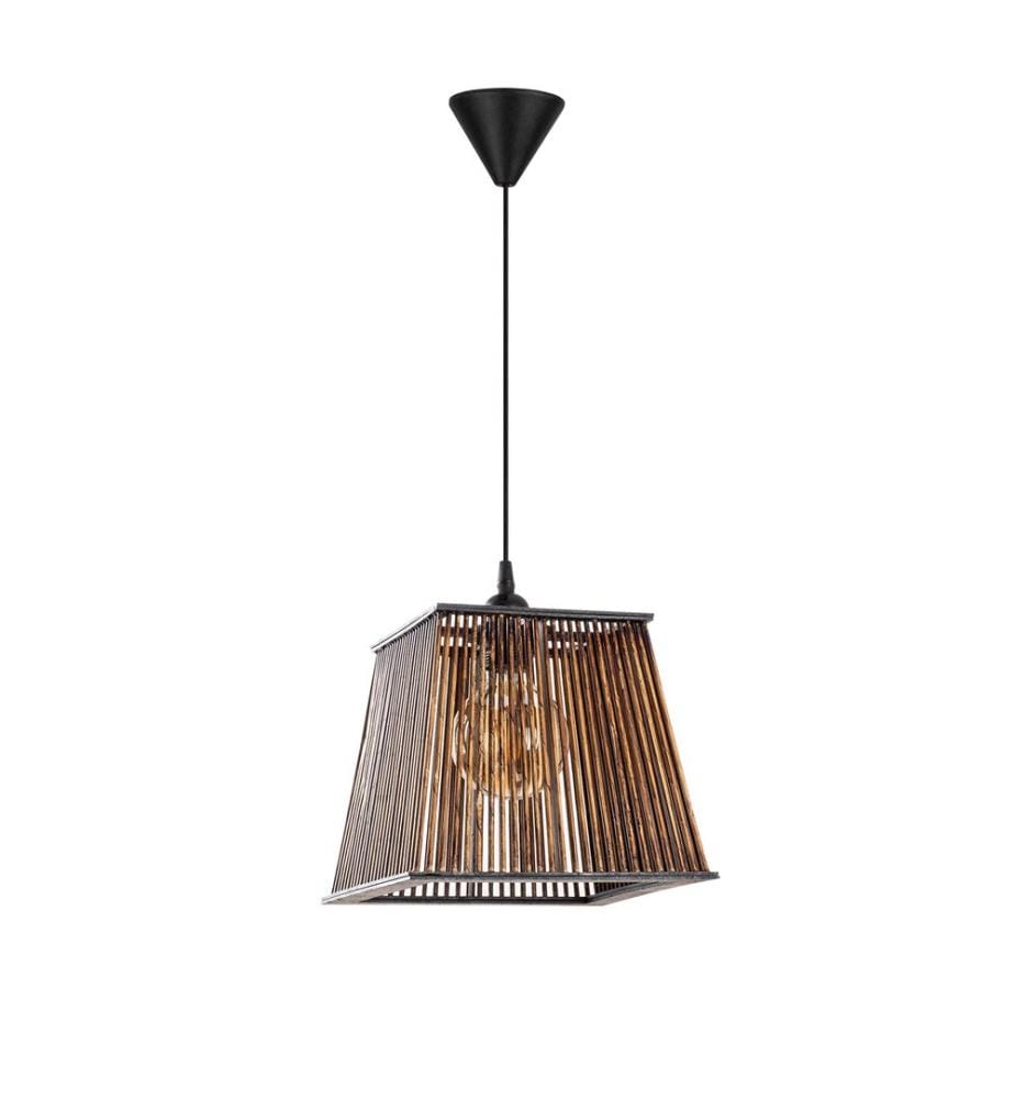 Lustre, Antiquation, Corps en bois