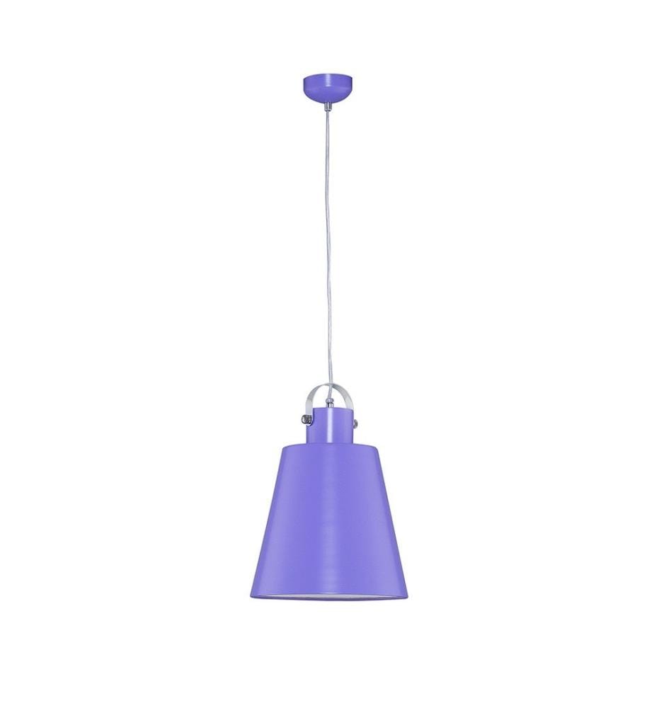 Kronleuchter, Violett, Metallgehäuse