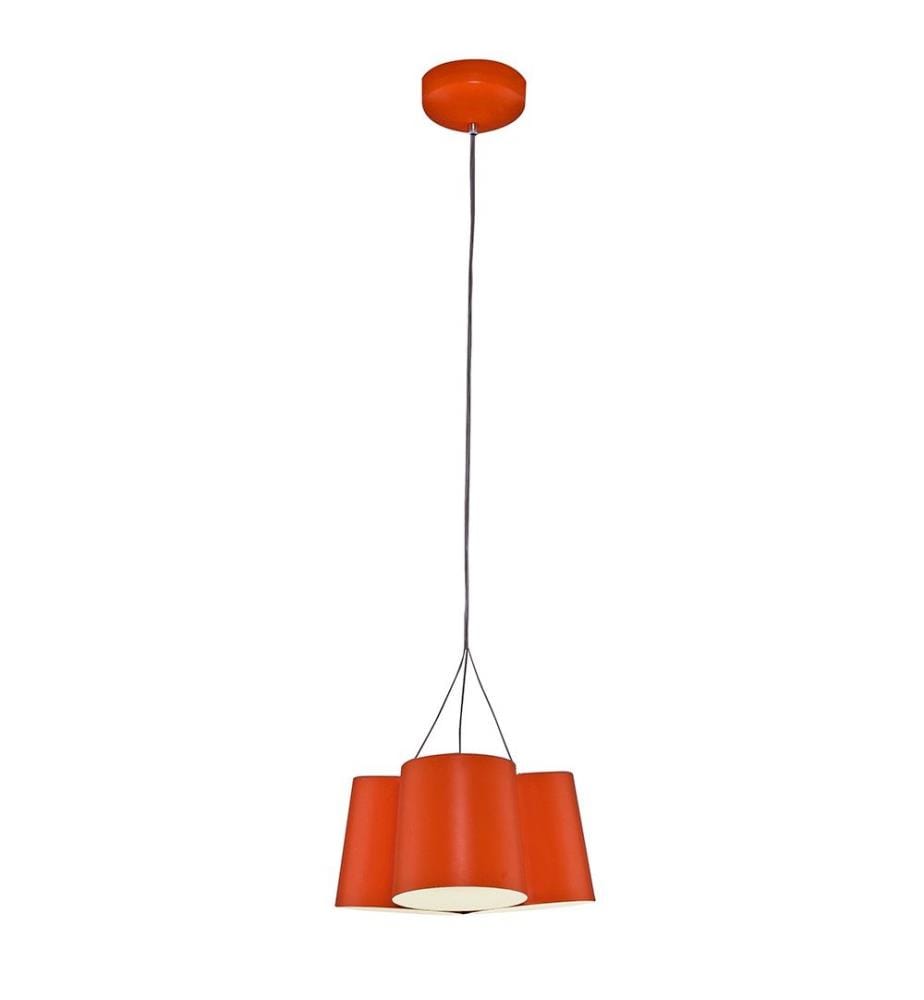 Lustre, Orange, Corps en métal