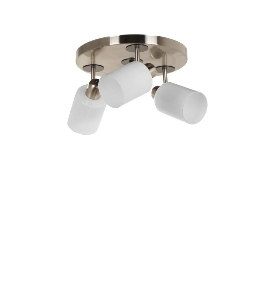 Kronleuchter, Weiss, Metallgehäuse, Glasabdeckung