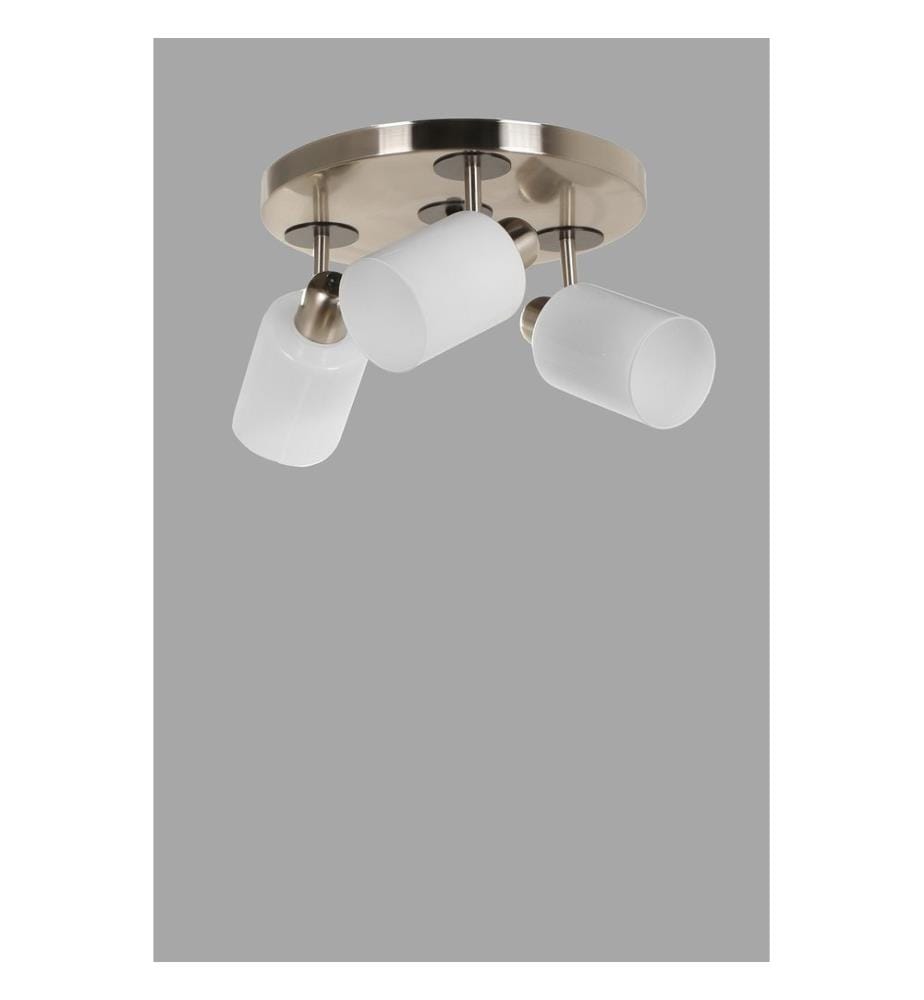 Kronleuchter, Weiss, Metallgehäuse, Glasabdeckung