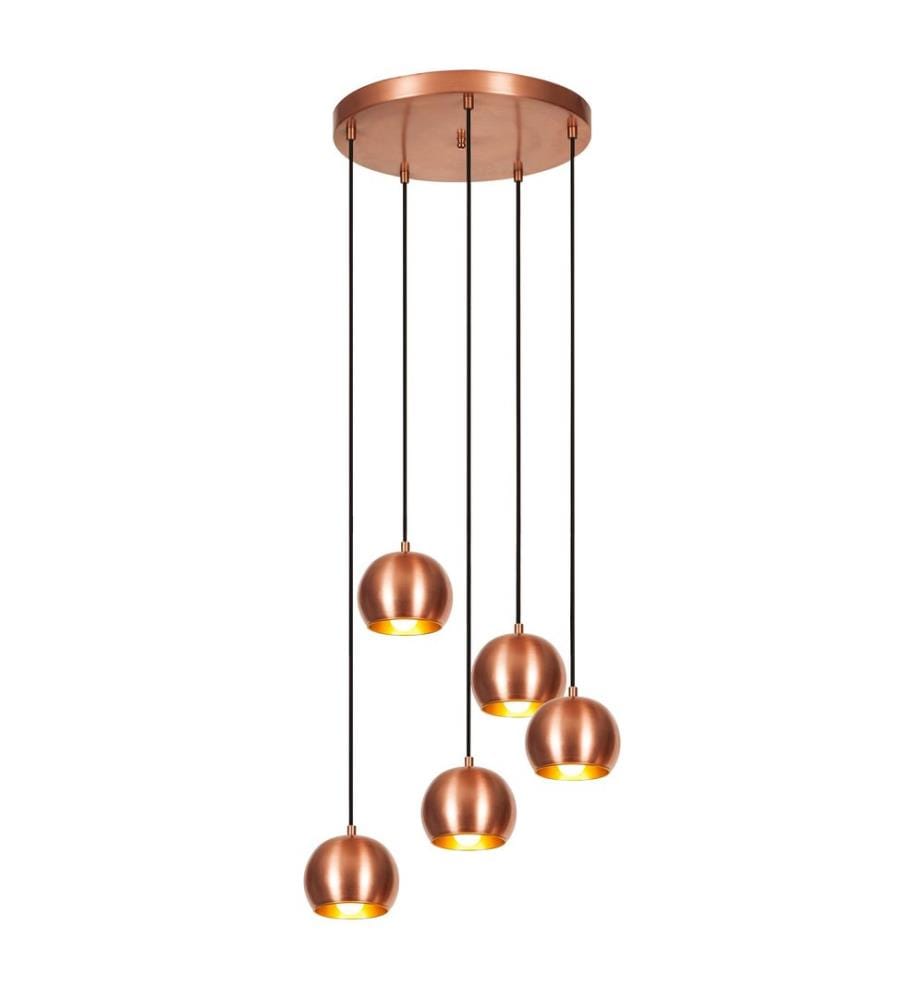 Kronleuchter, Kupfer, Metallgehäuse