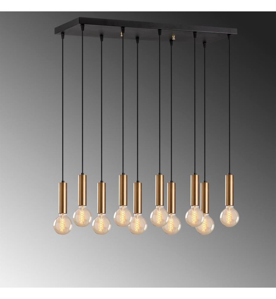 Kronleuchter, Vintage, Metallgehäuse