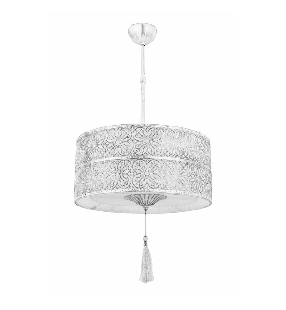 Lustre, Blanc, Corps en métal