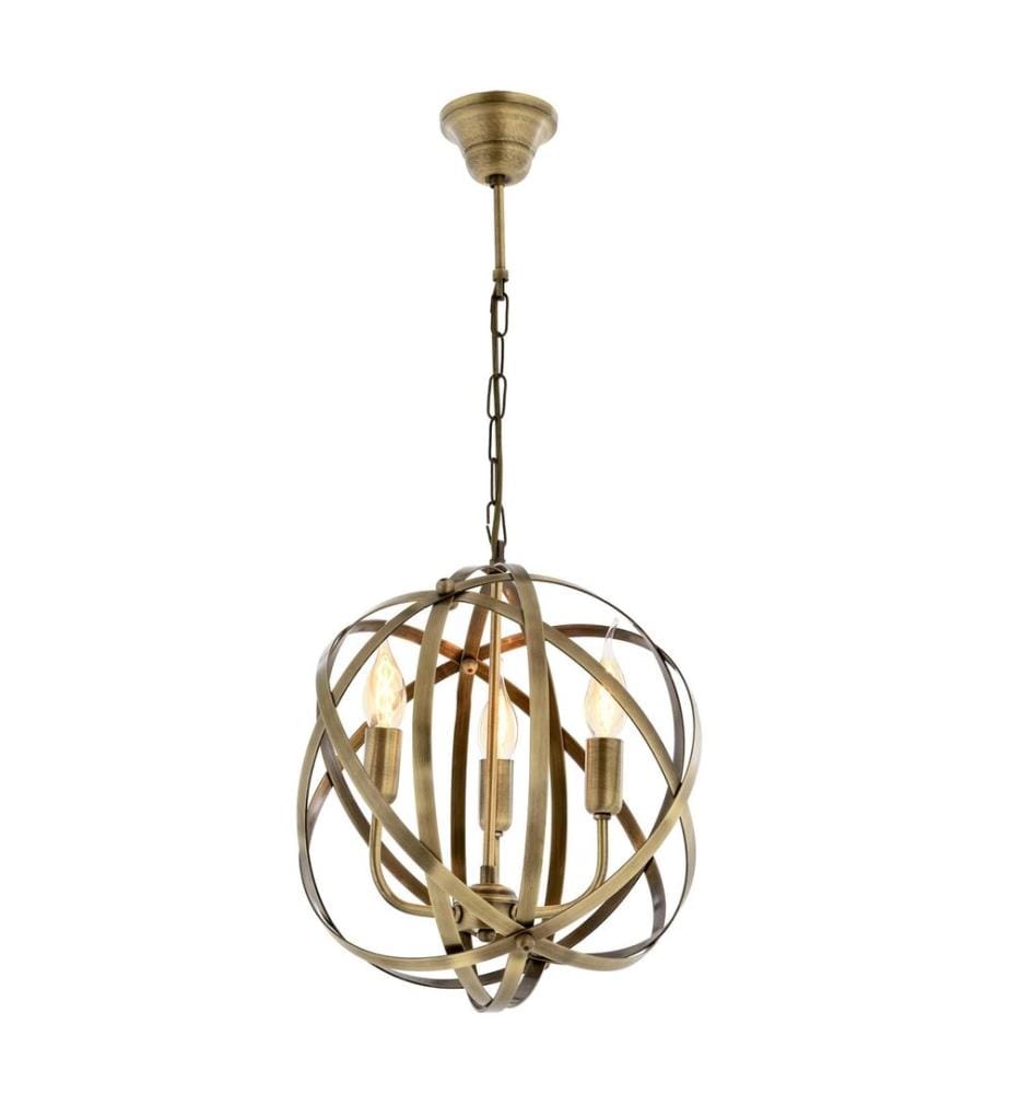 Kronleuchter, Vintage, Metallgehäuse, Metallkappe