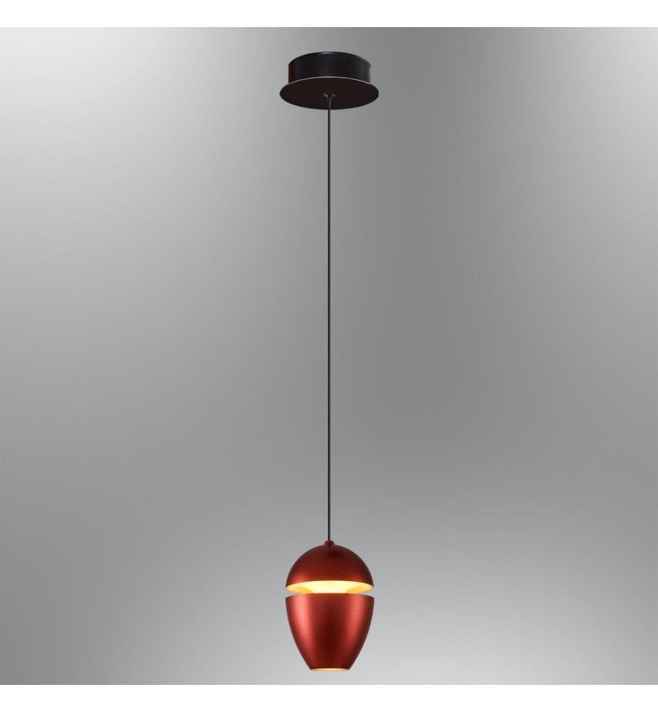 Kronleuchter, Braun, Metallgehäuse, Opalglasabdeckung