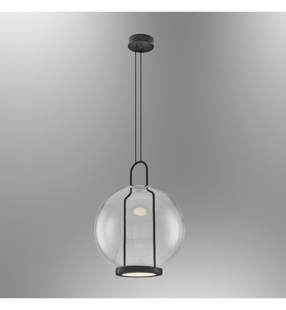 Lustre, Noir, Corps en métal
