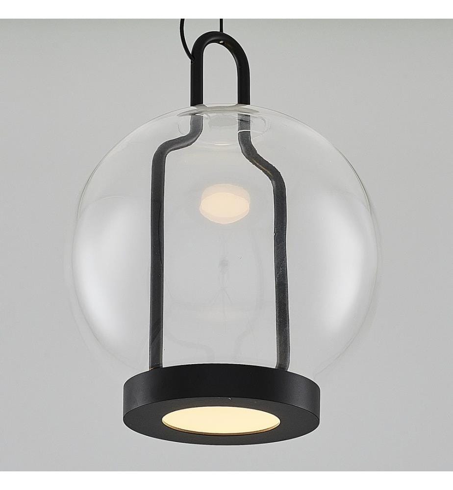 Lustre, Noir, Corps en métal