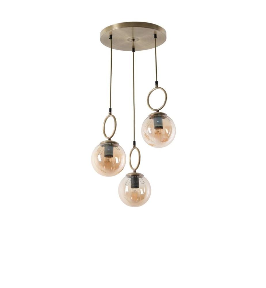 Lampadario, Rame, 100% metallo