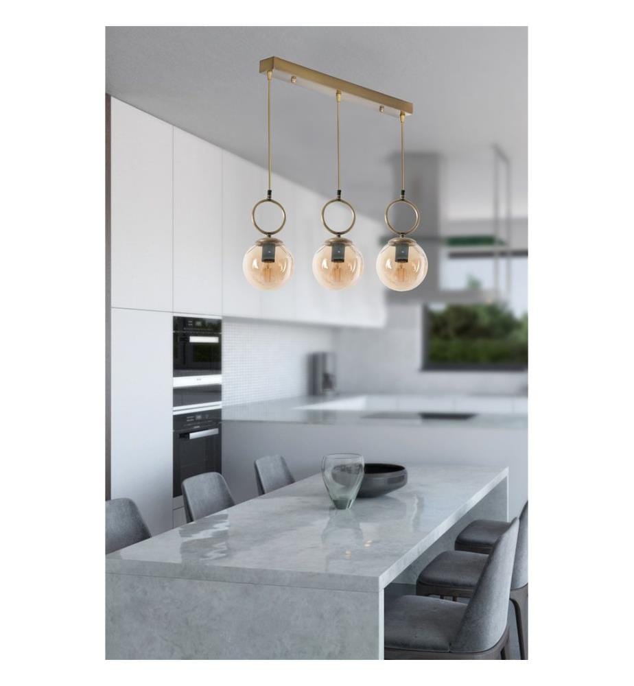 Lampadario, Rame, 100% Metallo