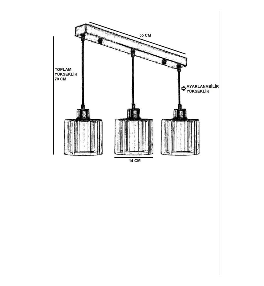 Lustre, cuivre, 100% métal