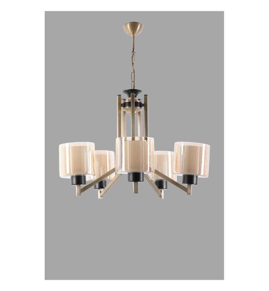 Lampadario, Rame, 100% metallo