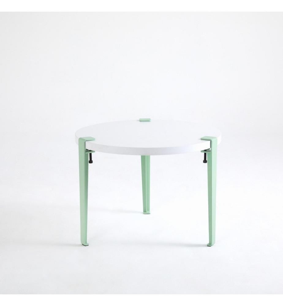 Couchtisch, Weiss, Mint, Grün, Melaminbeschichtete Spanplatte