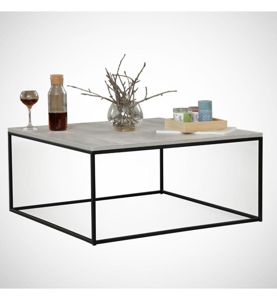 Table basse, chêne de mer, panneau de particules mélaminé