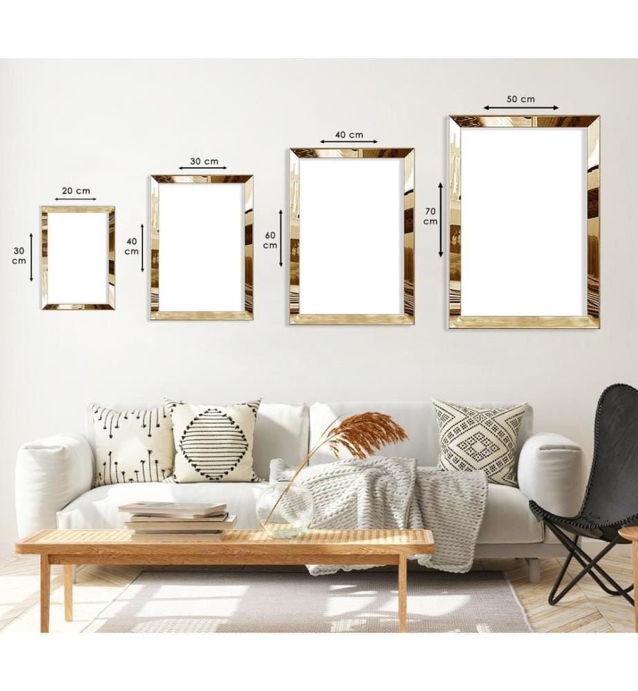 Dekoratives MDF-Plexiglas-Gemälde, 3-teilig, mehrfarbig, Gemälde: 100 % MDF, Rahmen: 100 % PLEXIGLAS