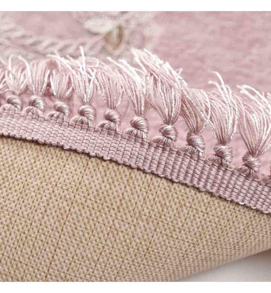 Badematten-Set, 3-teilig, Puder, 100% Polyester