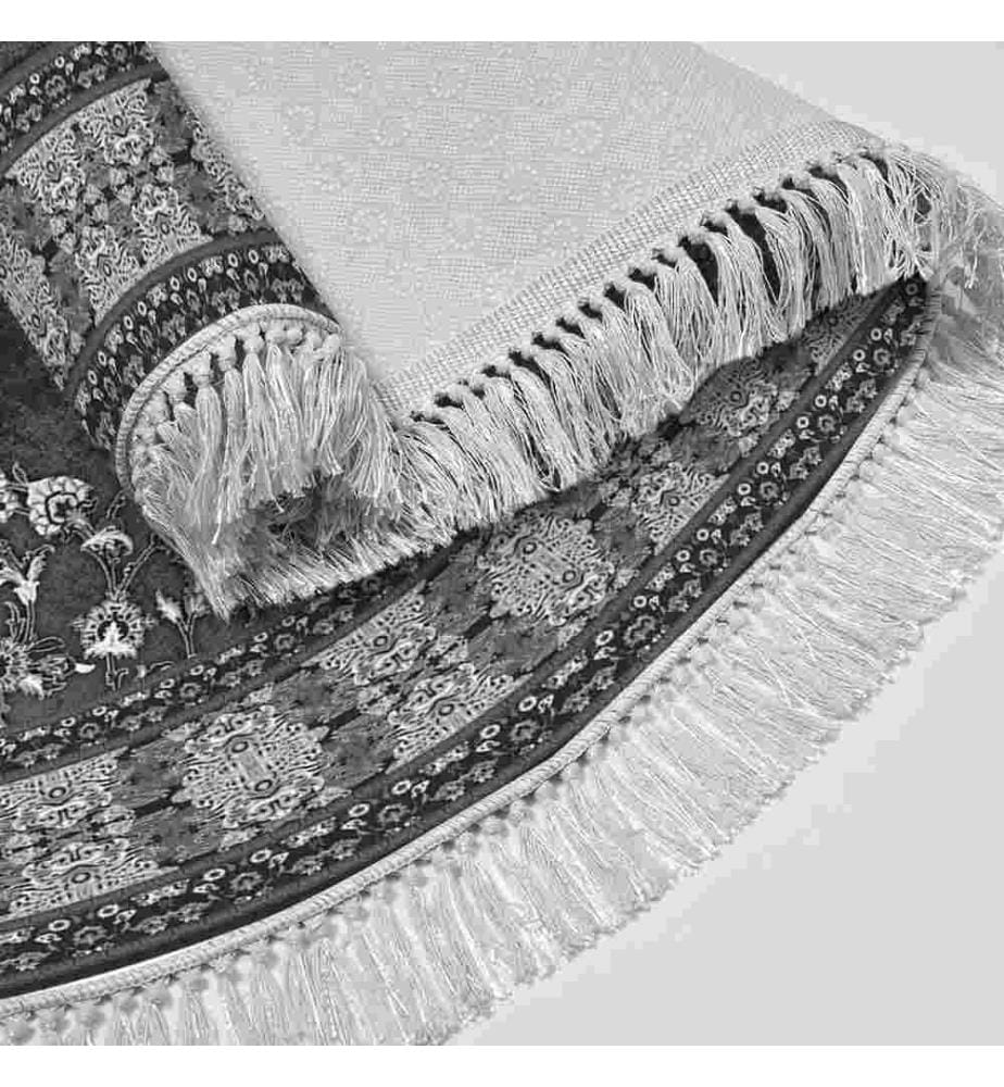 Badematten-Set, 2-teilig, grau, 100% Polyester, rutschfeste Unterseite