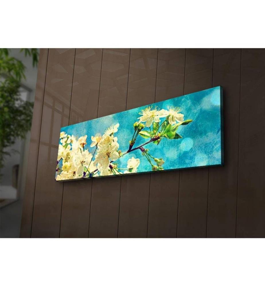 Dekorative Led beleuchtet Leinwand Gemälde, Multicolor, Wildleder Leinwand