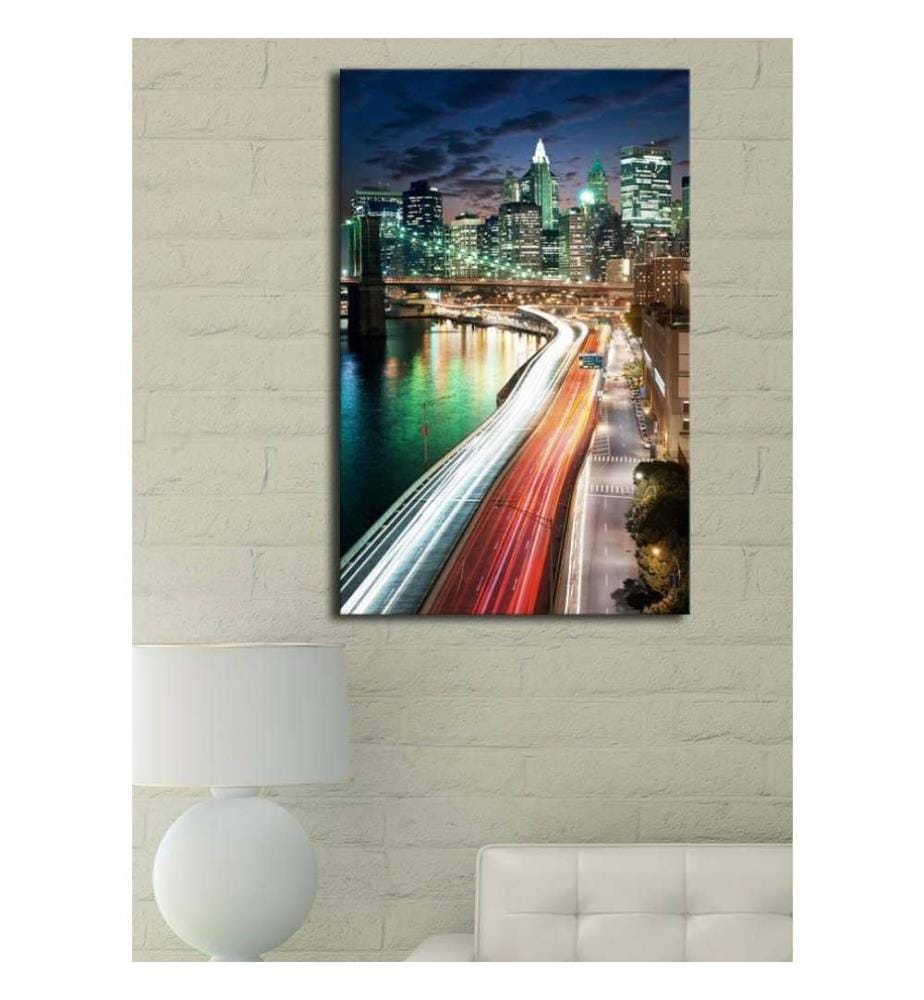 Dekorative Led beleuchtet Leinwand Gemälde, Multicolor, Wildleder Leinwand