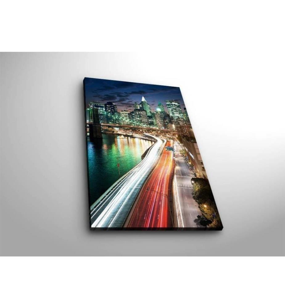 Dekorative Led beleuchtet Leinwand Gemälde, Multicolor, Wildleder Leinwand