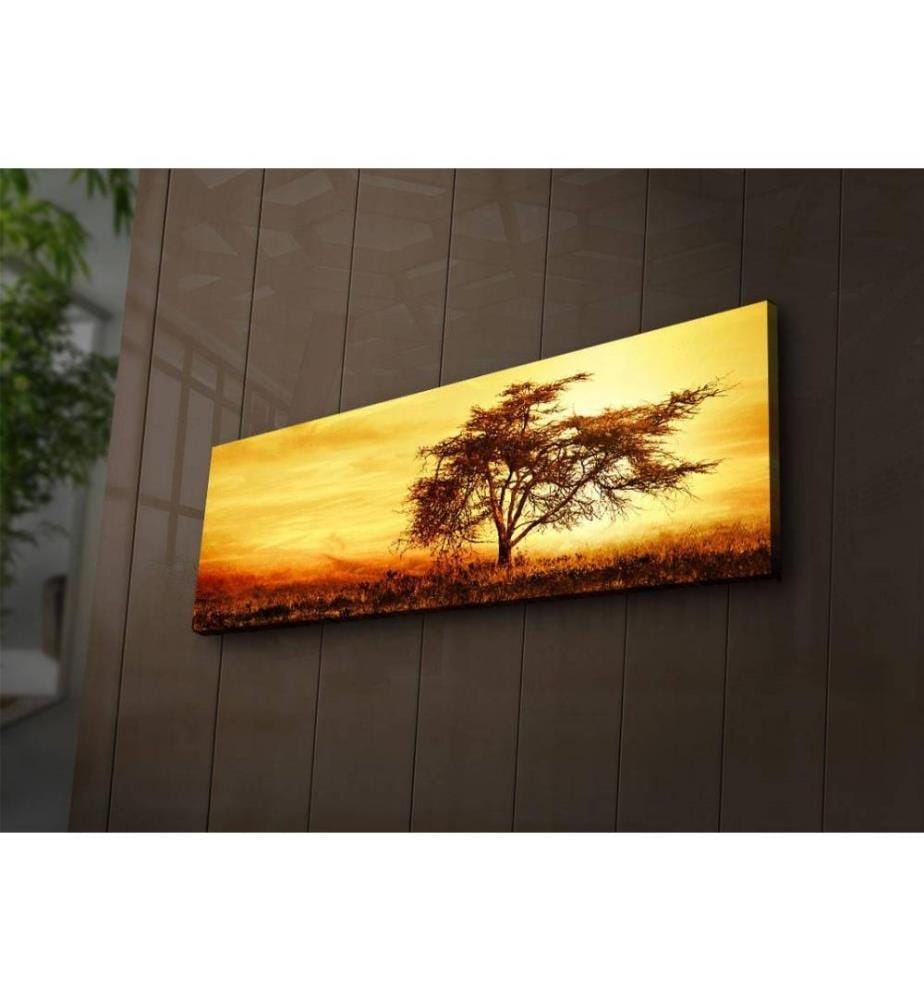 Dekorative Led beleuchtet Leinwand Gemälde, Multicolor, Wildleder Leinwand