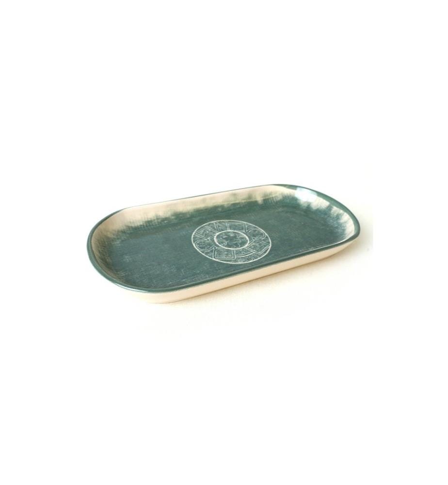 Set di piatti, 2 pezzi, Crema, 100% Ceramic, Antibatterico