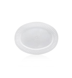 Piatto di servizio, Crema, 100% Seramic