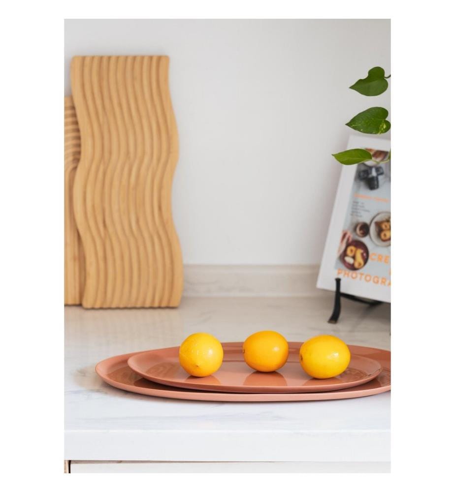 Platter, Terracota, 100% Porcelain