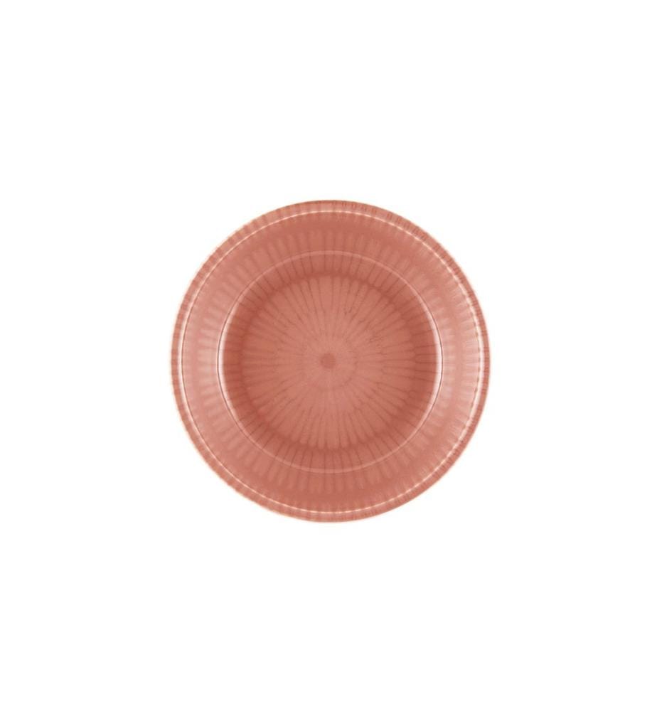 Appetizer Bowl Set, 4 Pieces, Salmon, 100% Ceramic