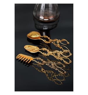 Oro, Pinze Da Cucina, Metallo Zamak