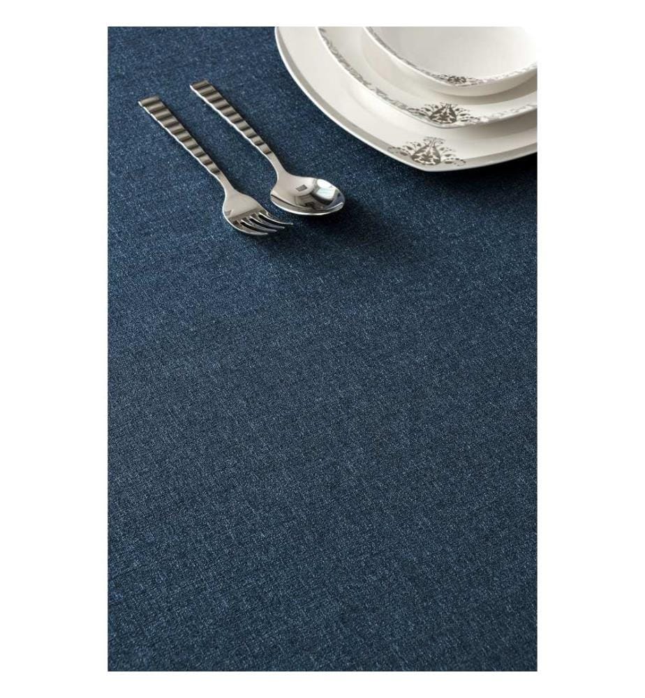 Tablecloth, Dark Blue, 100% Polyester