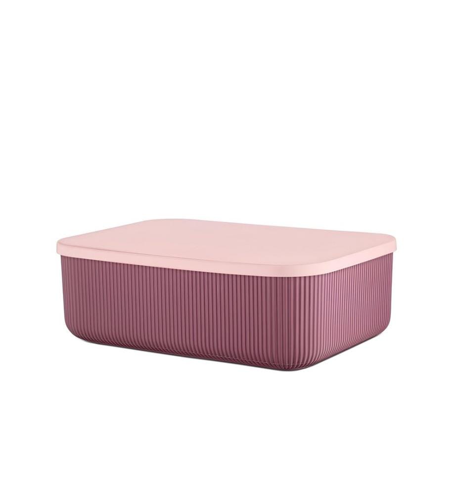 Organizer da scrivania, viola, 100% Plastic
