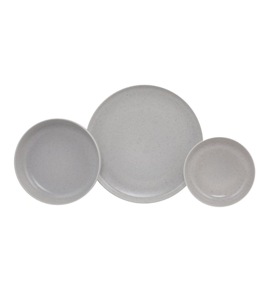 Dinner Set, 18 Pieces, Multicolor, 100% Porcelain