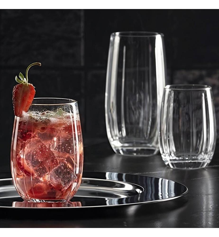 Gläserset, 18-teilig, transparent, 100 % Glas