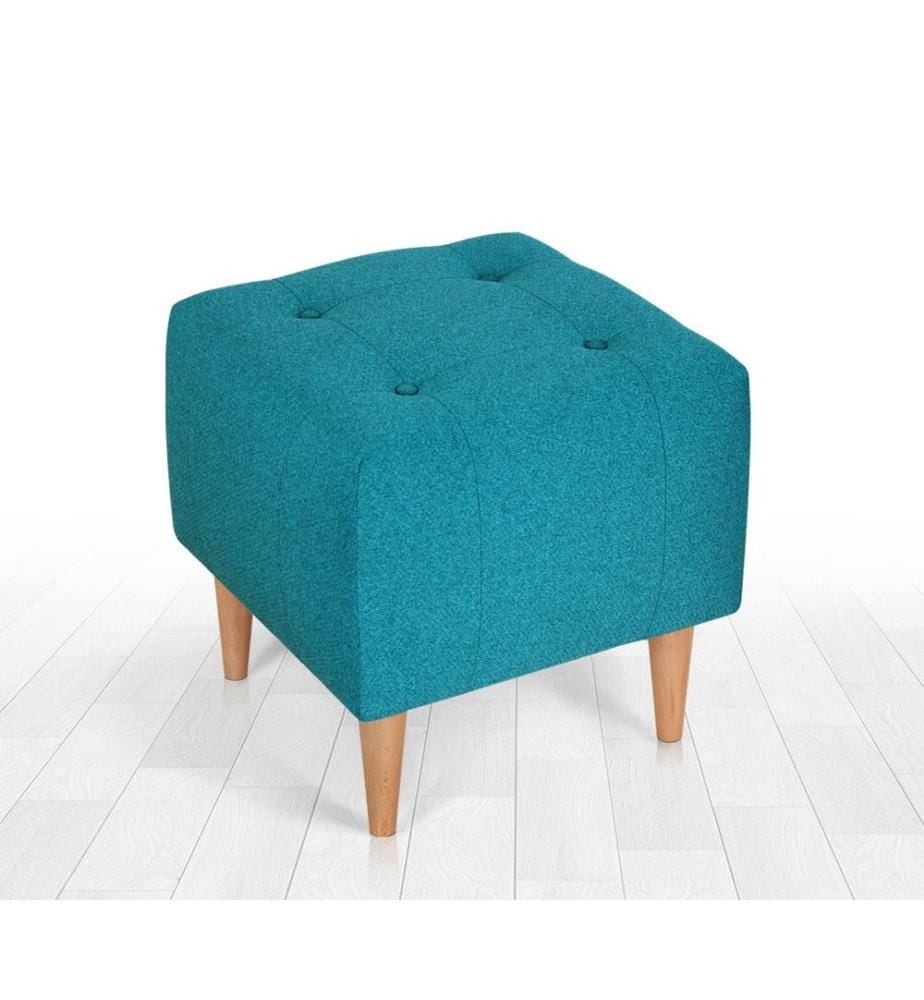 Türkis, Klassische Sitzsäcke, 50% Baumwolle , 50% Samt